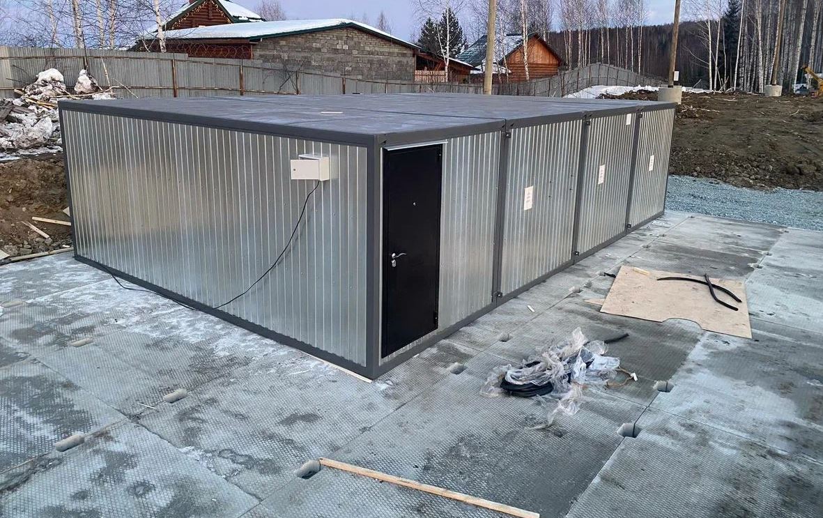 модульная бытовка отделка снаружи